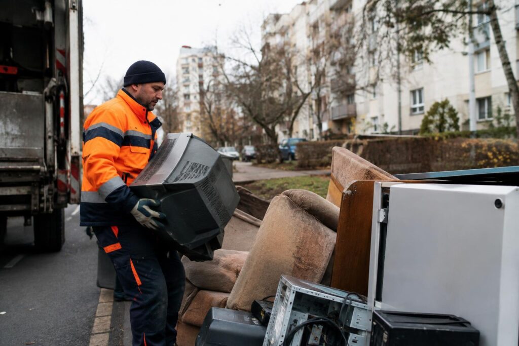 Odpady wielkogabarytowe na Ochocie: jak sprawdzić odbiór i co zrobić z elektrośmieciami?